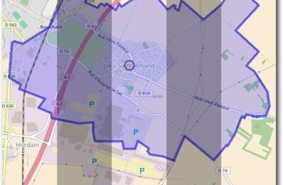 vente terrain 64 000 € à proximité de Pecquencourt (59146)