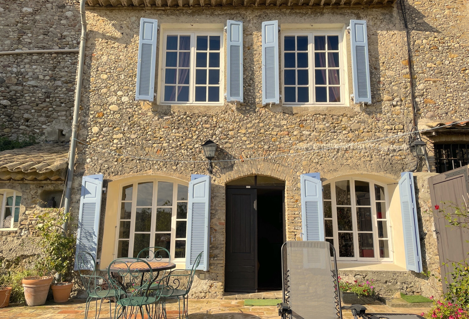 HAUT DE CAGNES Maison en pierre 100 m2 jardin vue dégagée — photo 1