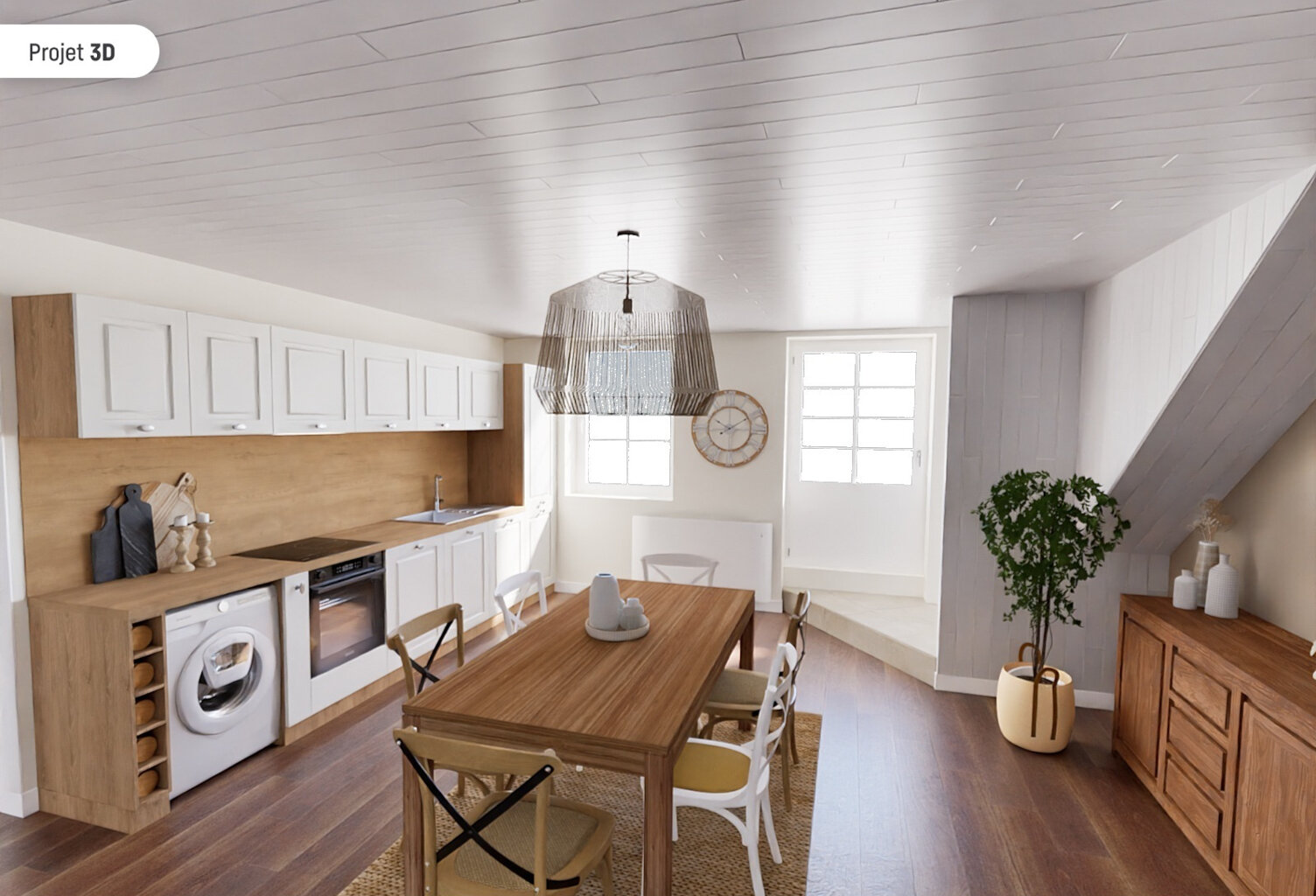 Maison de ville 114 m2 avec jardin 47430 LE MAS D'AGENAIS — photo 1