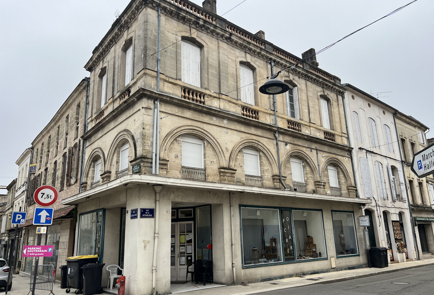 Immeuble de rapport hyper centre 47200 MARMANDE — photo 1
