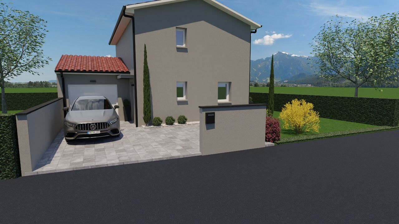 maison 90 m2 à construire à Ternay (69360)