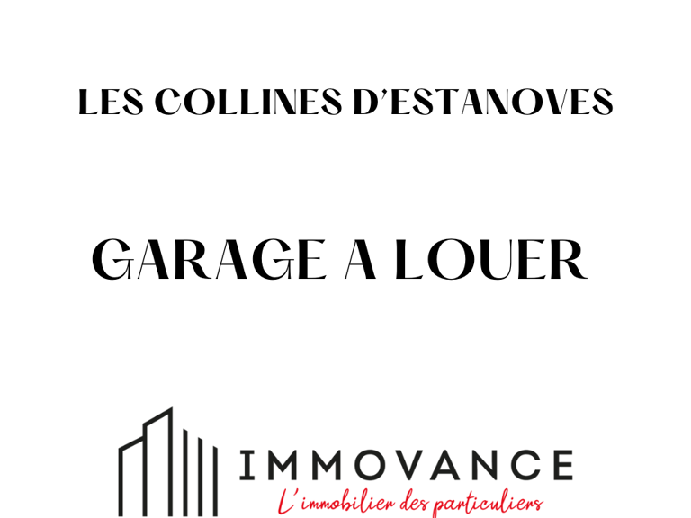 A louer garage fermé Collines d'Estanove — photo 1