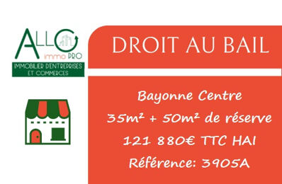 vente commerce 99 720 € à proximité de Saint-Pierre-d'Irube (64990)