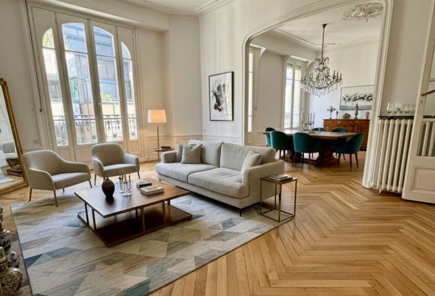 Hyper Centre bel appartement ancien 148 m² au 4 ème étage avec ascenseur — photo 1