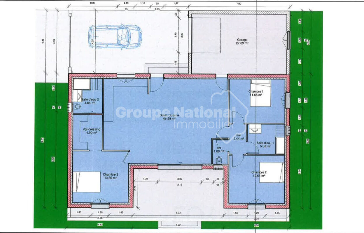 maison 4 pièces 106 m2 à vendre à Aubignan (84810)