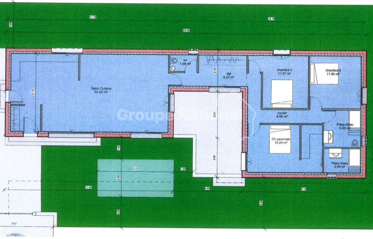 maison 4 pièces 120 m2 à vendre à Aubignan (84810)