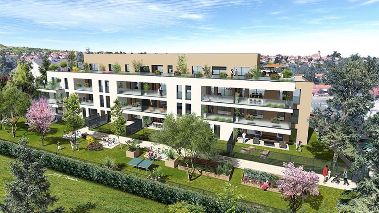 appartement neuf T1, T2, T3, T4, T5 pièces 29 à 109 m2 à vendre à Craponne (69290)