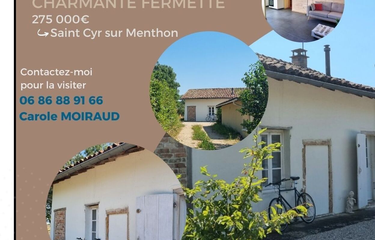 maison 4 pièces 116 m2 à vendre à Saint-Cyr-sur-Menthon (01380)