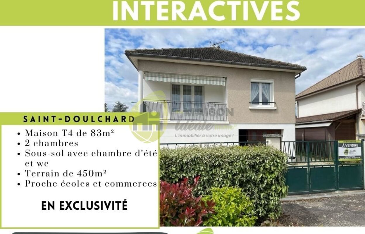 maison 4 pièces 83 m2 à vendre à Saint-Doulchard (18230)