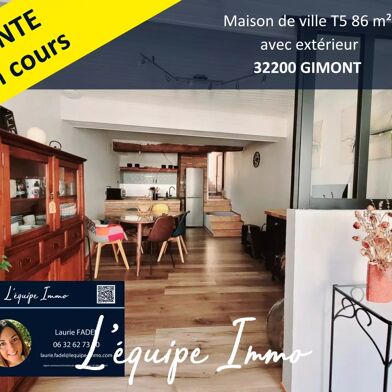 Maison 5 pièces 86 m²