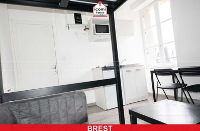 appartement 1 pièces 17 m2 à vendre à Brest (29200)