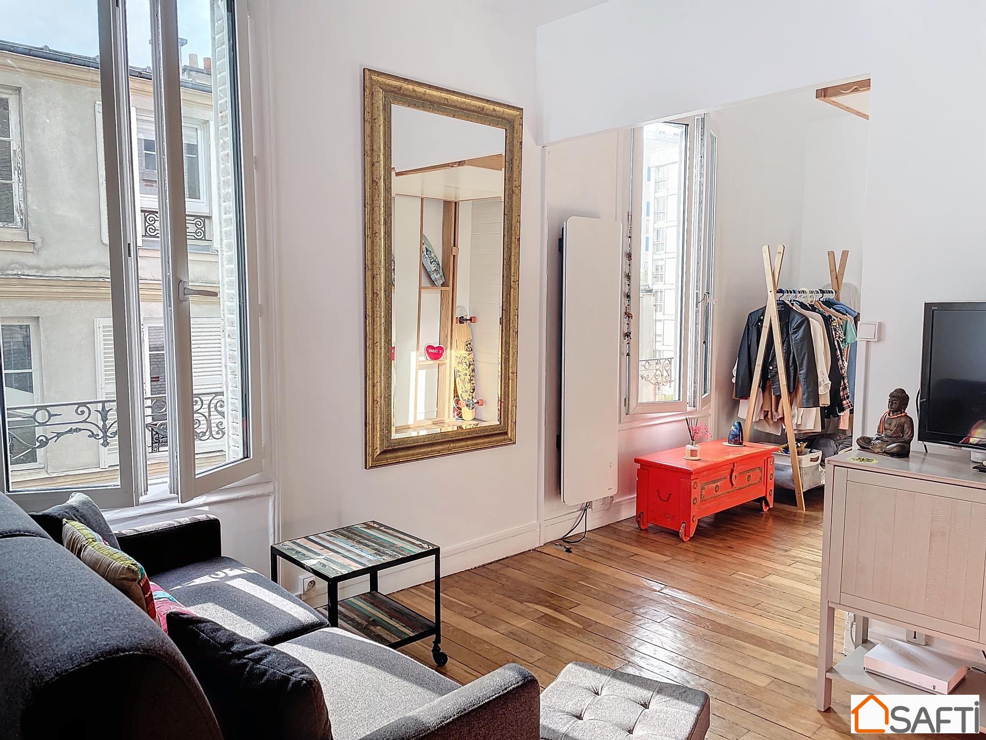 Appartement a louer paris-19e-arrondissement - 2 pièce(s) - 22 m2 - Surfyn