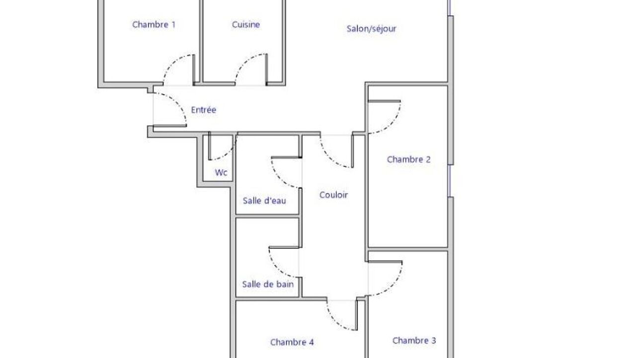 appartement 5 pièces 100 m2 à vendre à L'Haÿ-les-Roses (94240)