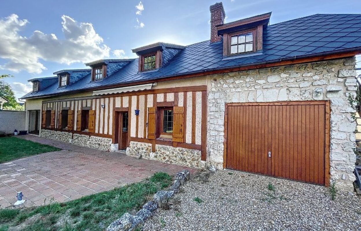 maison 5 pièces 153 m2 à vendre à La Chapelle-du-Bois-des-Faulx (27930)