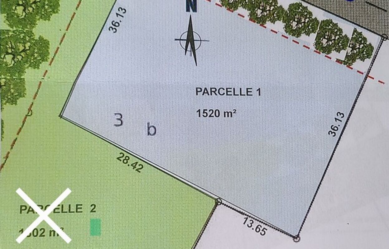 terrain  pièces 1520 m2 à vendre à Aumagne (17770)