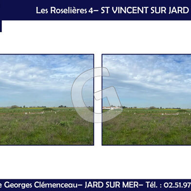 Terrain 350 m²