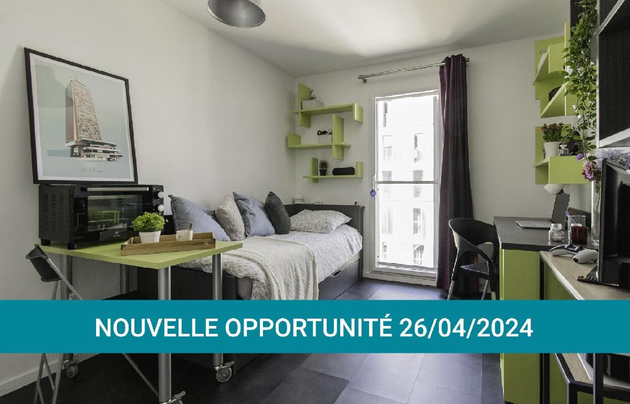 appartement 1 pièces 18 m2 à vendre à Nantes (44200)