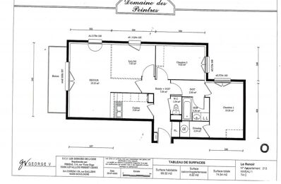 appartement 3 pièces 68 m2 à louer à Pontoise (95000)