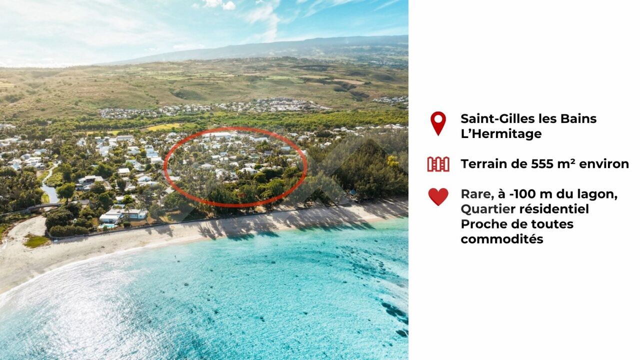 terrain  pièces 555 m2 à vendre à Saint-Paul (97434)