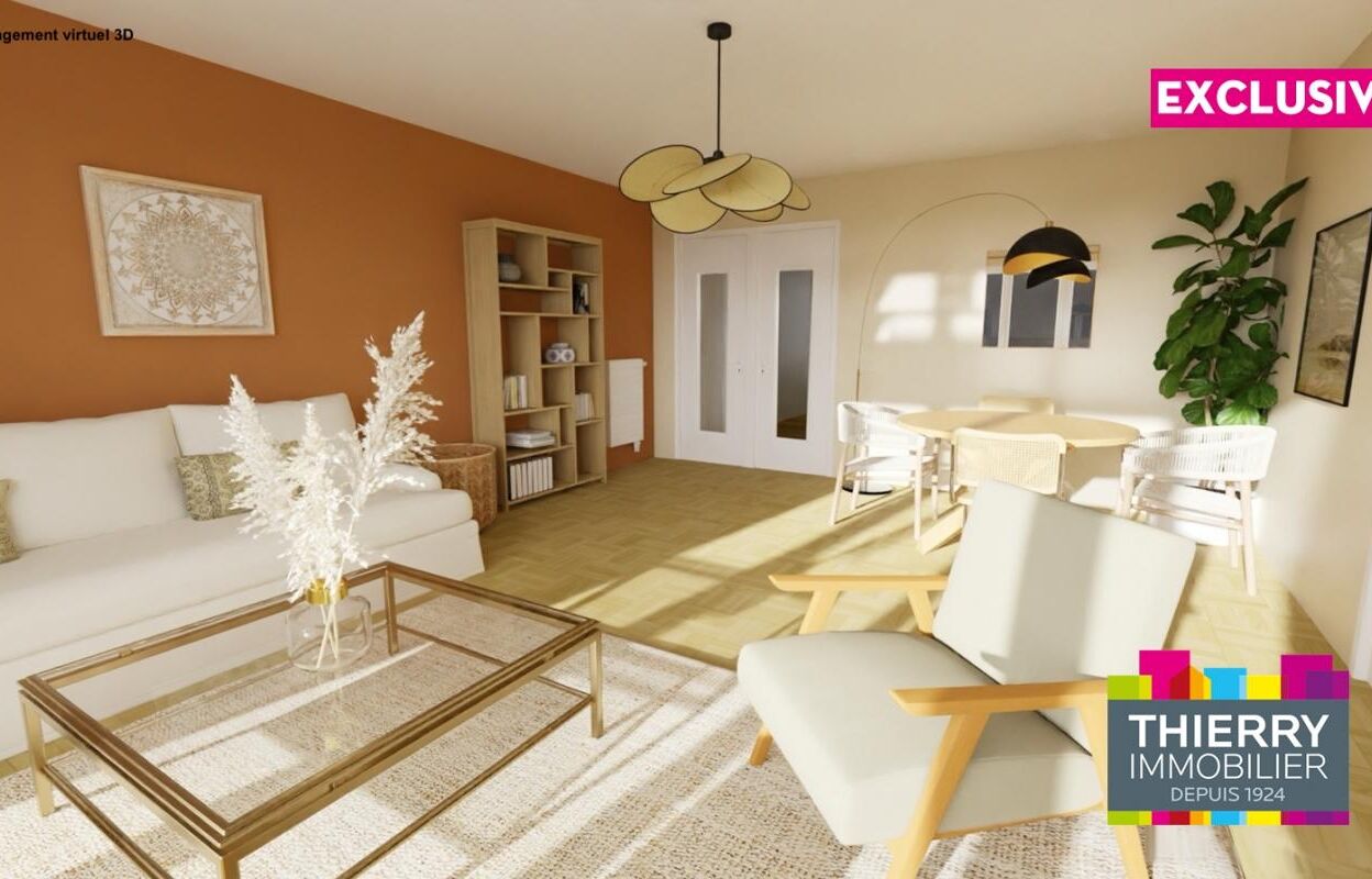 appartement 4 pièces 92 m2 à vendre à Nantes (44000)