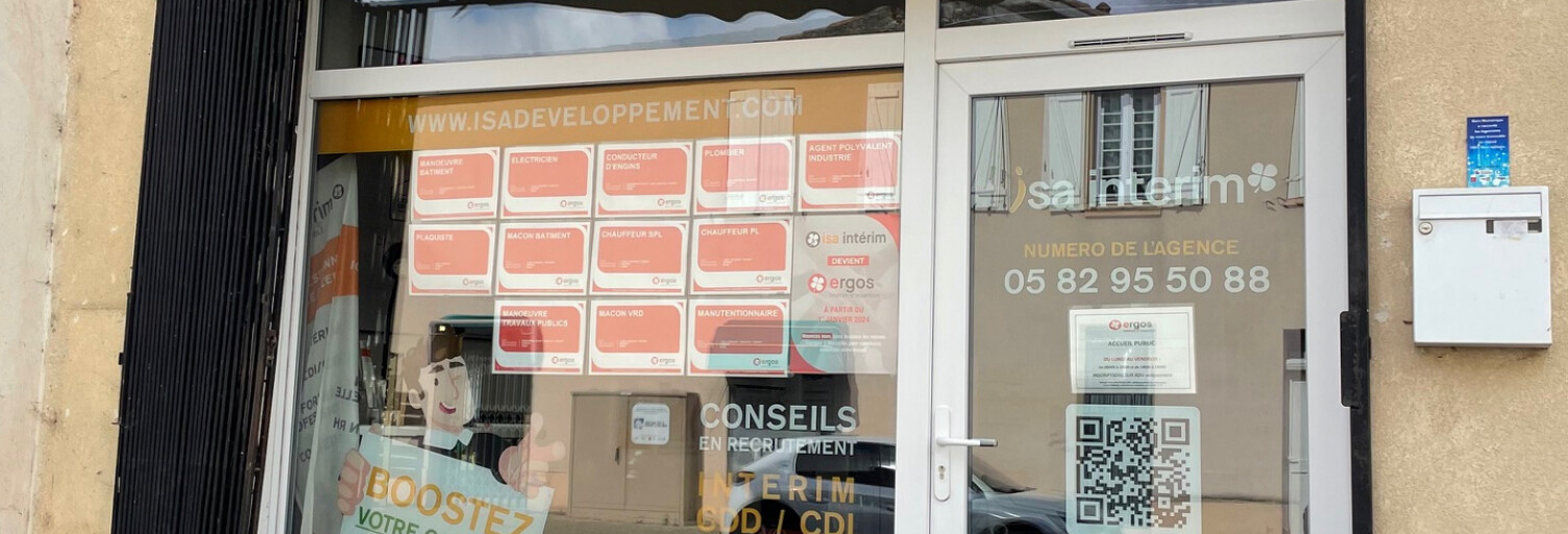 Commerce  42 m² à louer à L'Isle-Jourdain (32600)