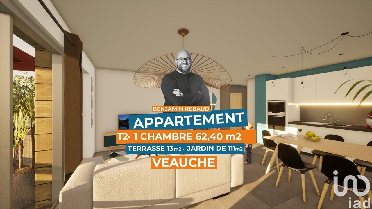 appartement 2 pièces 62 m2 à vendre à Veauche (42340)