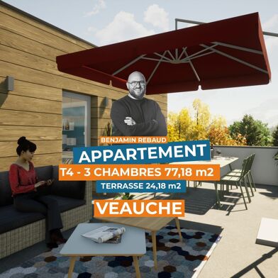 Appartement 4 pièces 77 m²