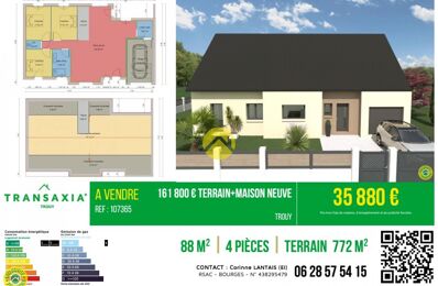 vente maison 35 880 € à proximité de Levet (18340)