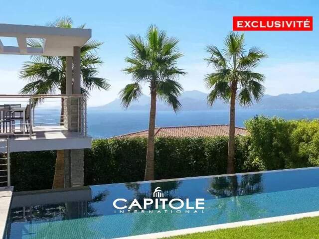 Cannes Californie, villa contemporaine récente aux prestations l — photo du bien