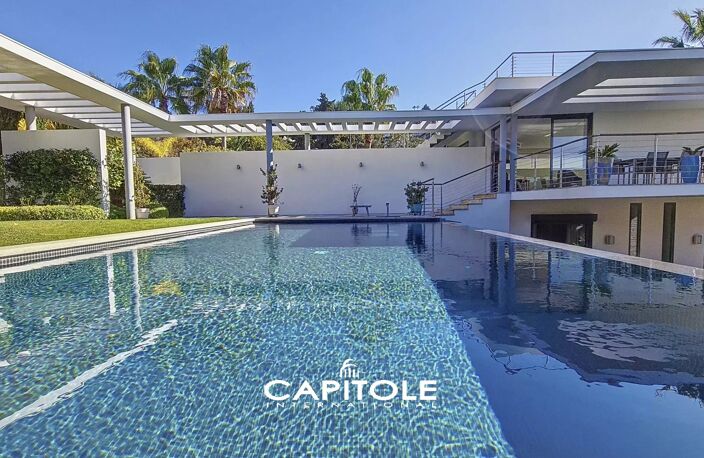 Cannes Californie, villa contemporaine récente aux prestations l — photo 3