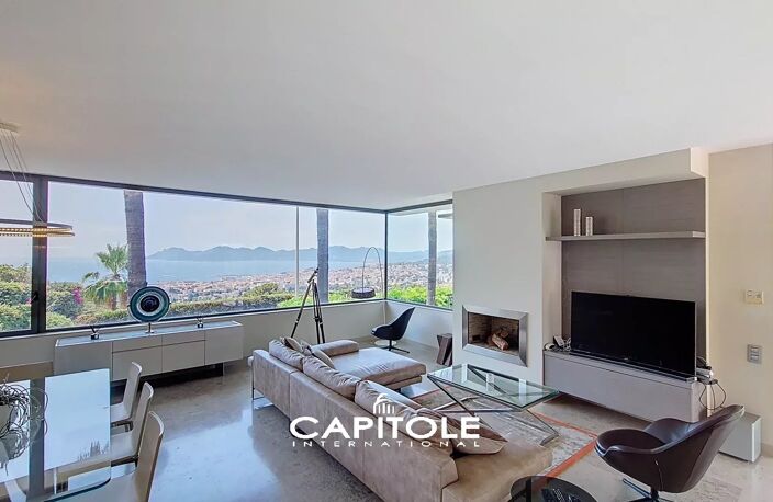 Cannes Californie, villa contemporaine récente aux prestations l — photo 4