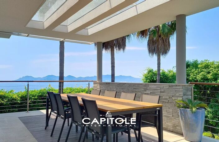 Cannes Californie, villa contemporaine récente aux prestations l — photo 5