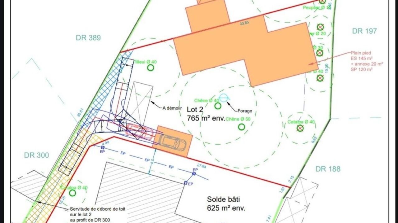 terrain  pièces 765 m2 à vendre à Saint-Médard-en-Jalles (33160)