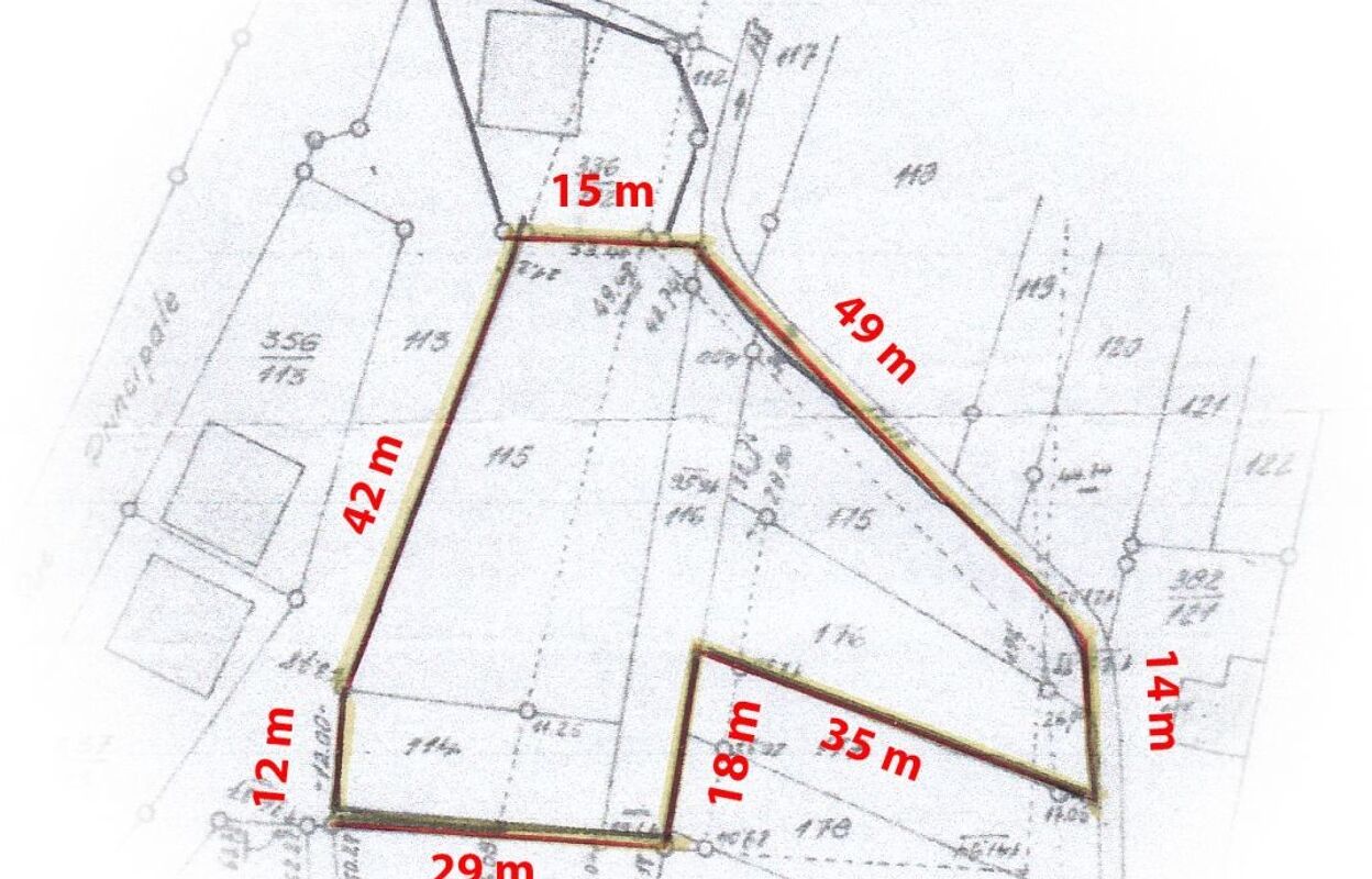 terrain  pièces 2113 m2 à vendre à Béning-Lès-Saint-Avold (57800)