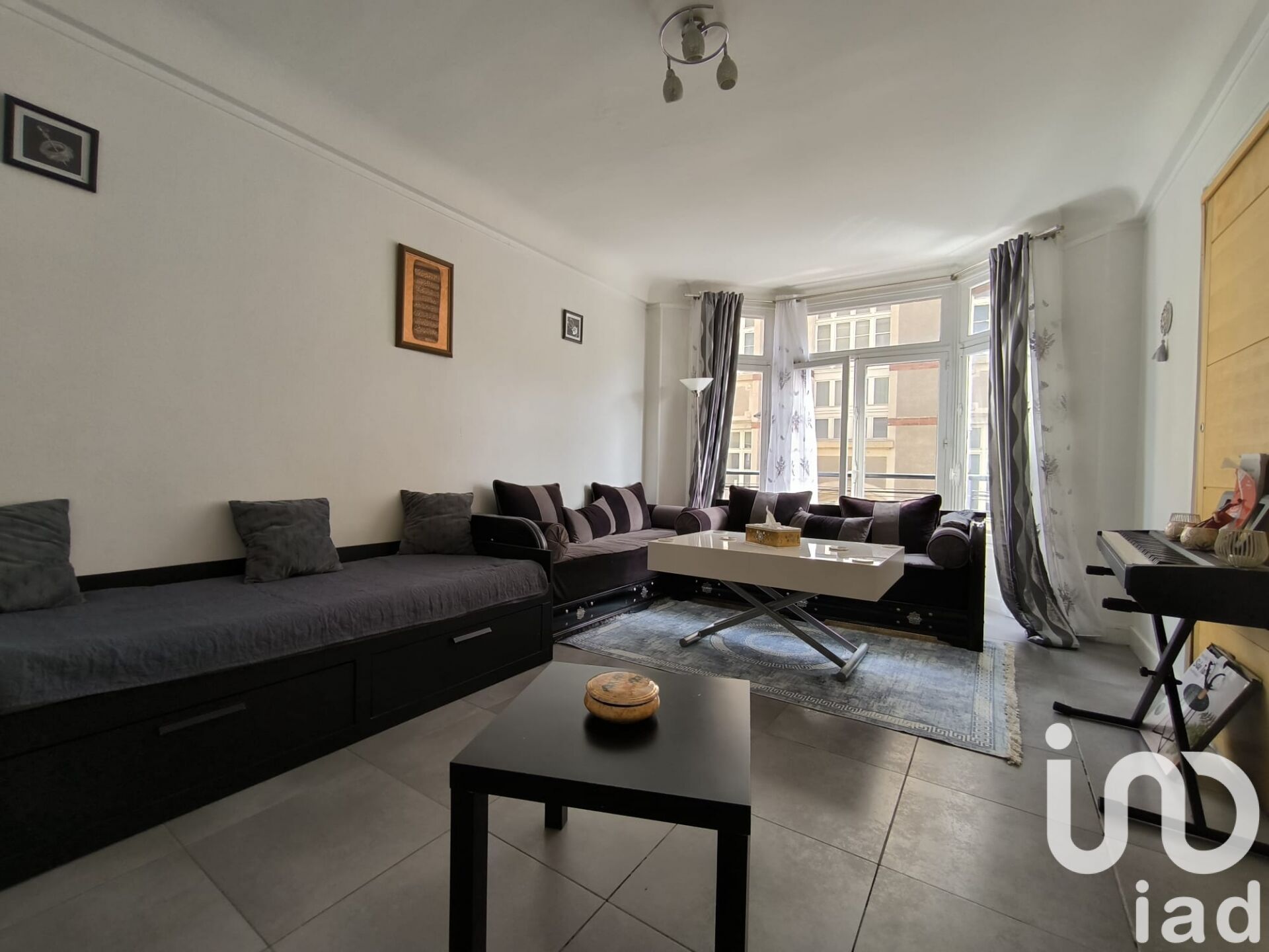 Appartement 3 pièce(s) 59 m²à vendre Paris-17e-arrondissement