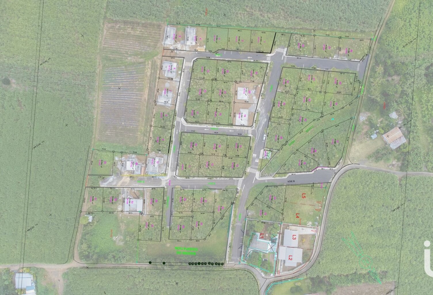 Vente Terrain 308 m&sup2; — photo 1