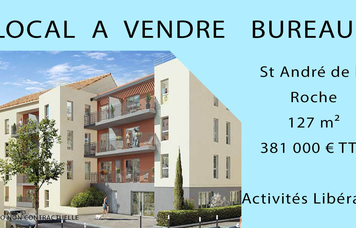 bureau  pièces 127 m2 à vendre à Saint-André-de-la-Roche (06730)