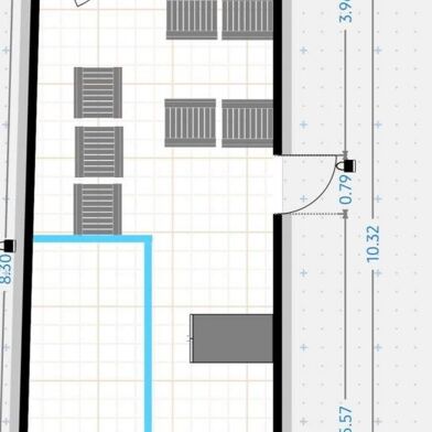 Commerce 35 m²