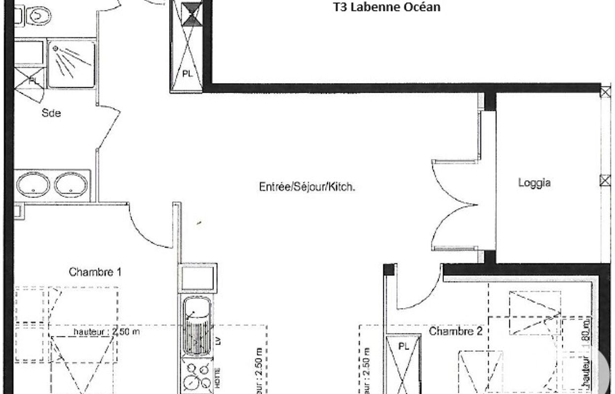 appartement 3 pièces 65 m2 à vendre à Labenne (40530)