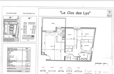 vente appartement 180 000 € à proximité de Truyes (37320)