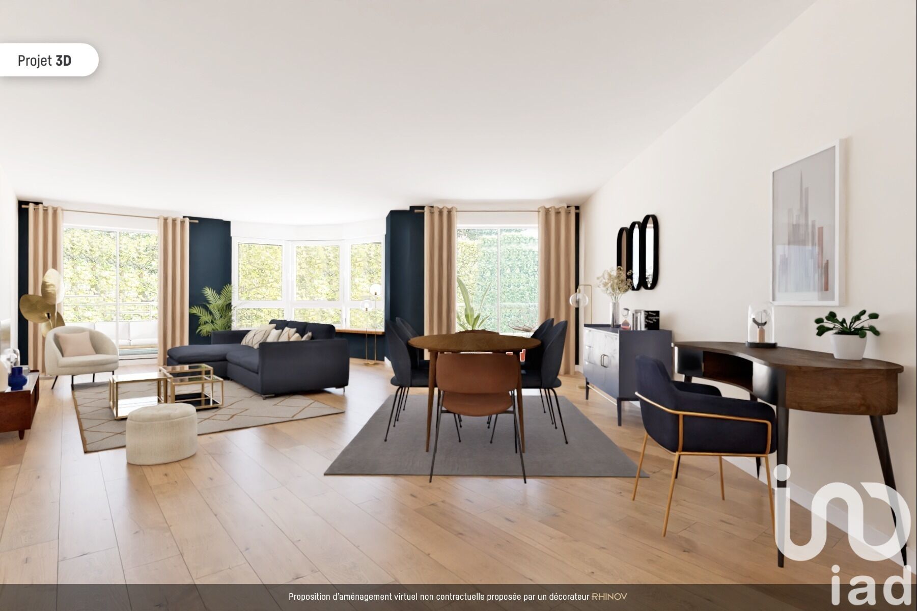 Appartement 4 pièce(s) 77 m²à vendre Boulogne-billancourt