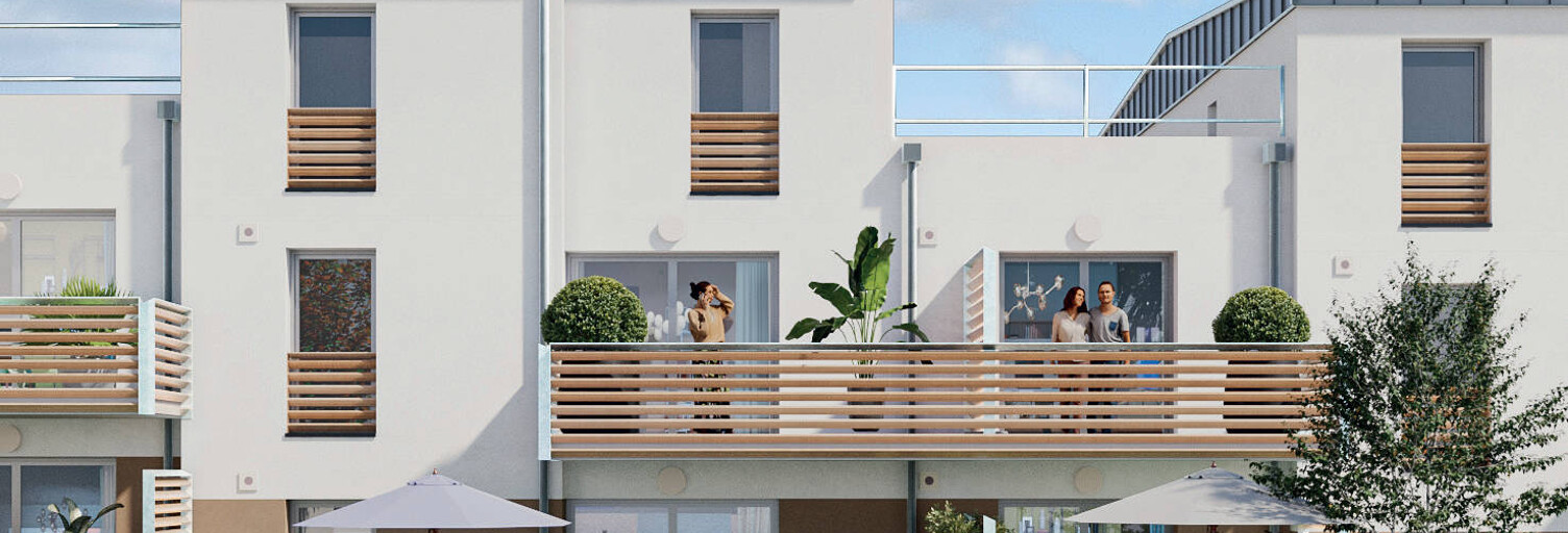 Appartement neuf T1, T4 Pièce 25 à 75 m² à vendre à Saint-Herblain (44800)