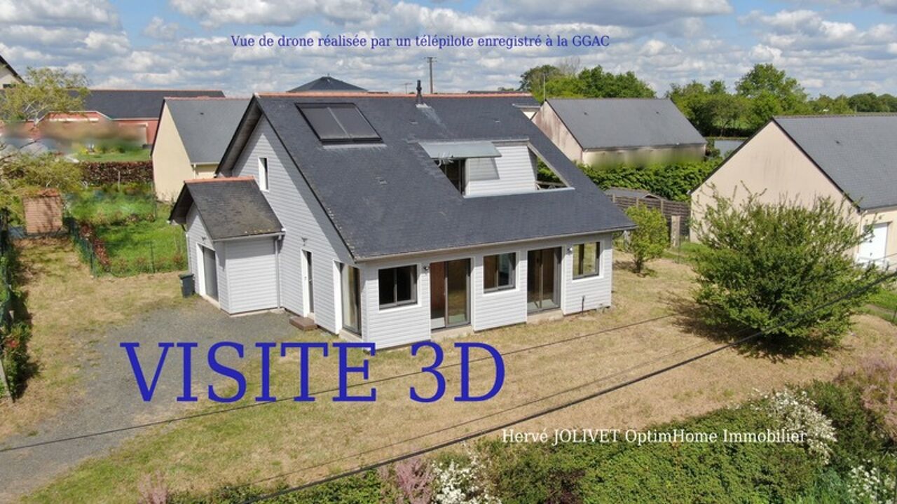 maison 4 pièces 110 m2 à vendre à Saint-Mars-la-Jaille (44540)