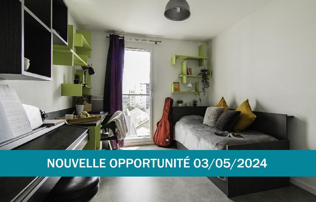 appartement 1 pièces 19 m2 à vendre à Nantes (44200)