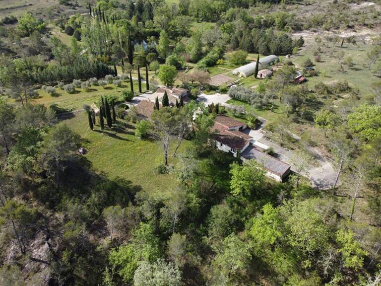 maison + gîte sur plus de 6,2 ha de terrain avec un étang — photo 1