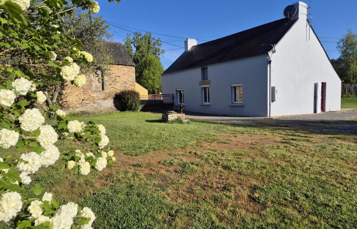 maison 4 pièces 91 m2 à vendre à Rieux (56350)