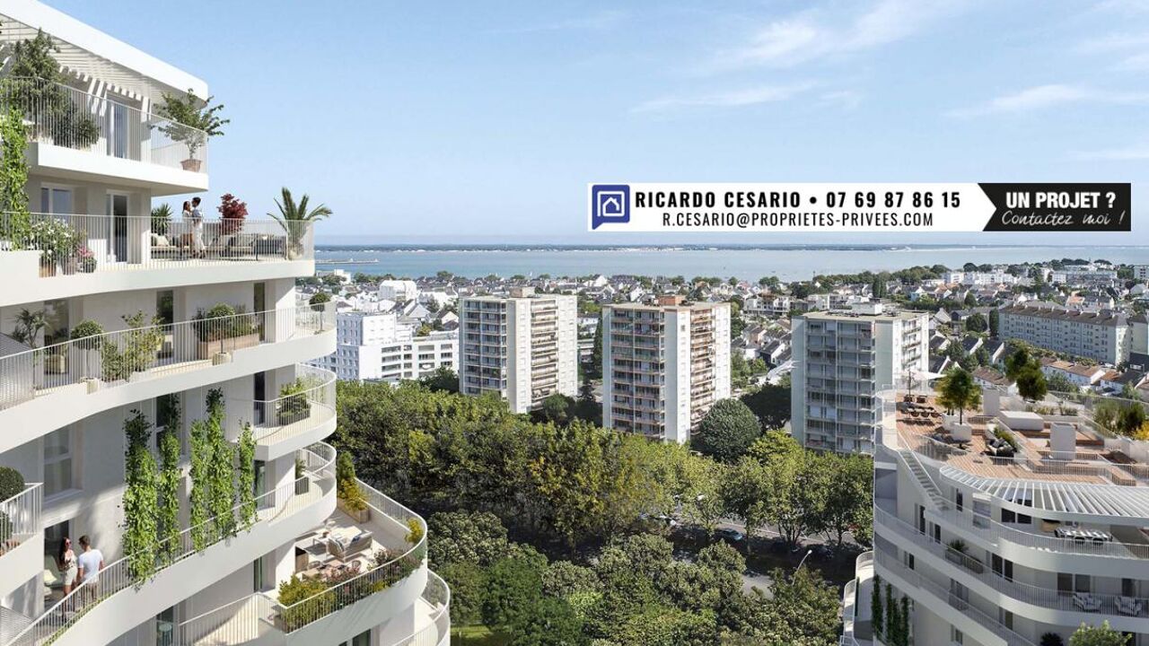 appartement 1 pièces 34 m2 à vendre à Saint-Nazaire (44600)
