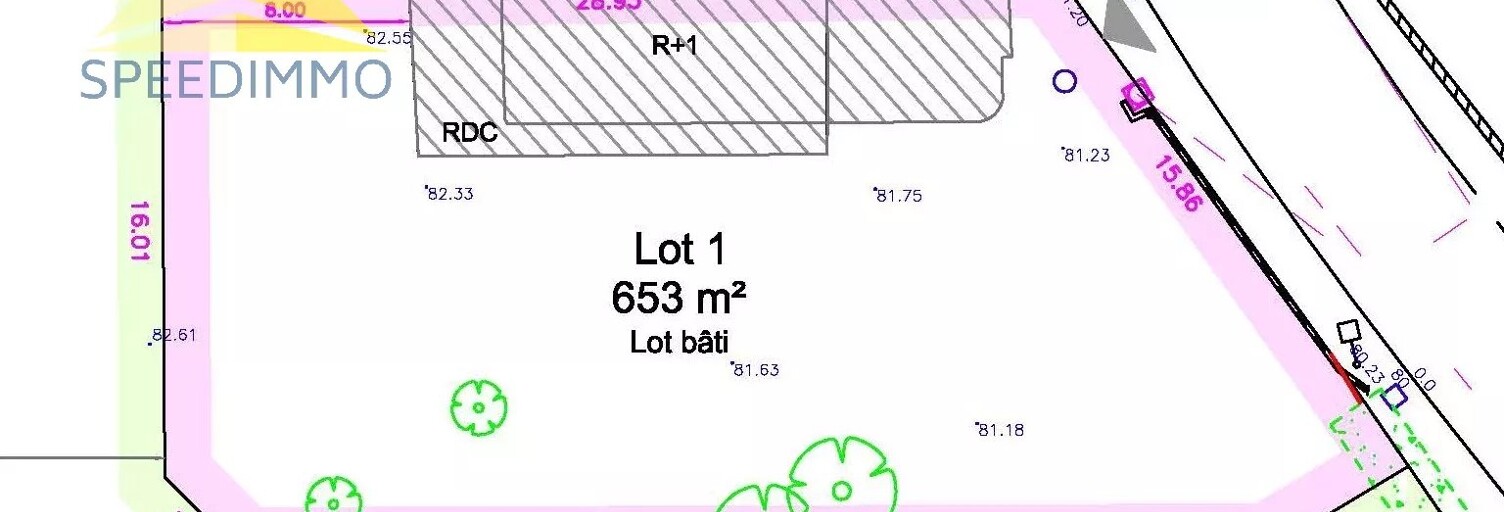 Terrain  650 m² à vendre à Périgny (94520)