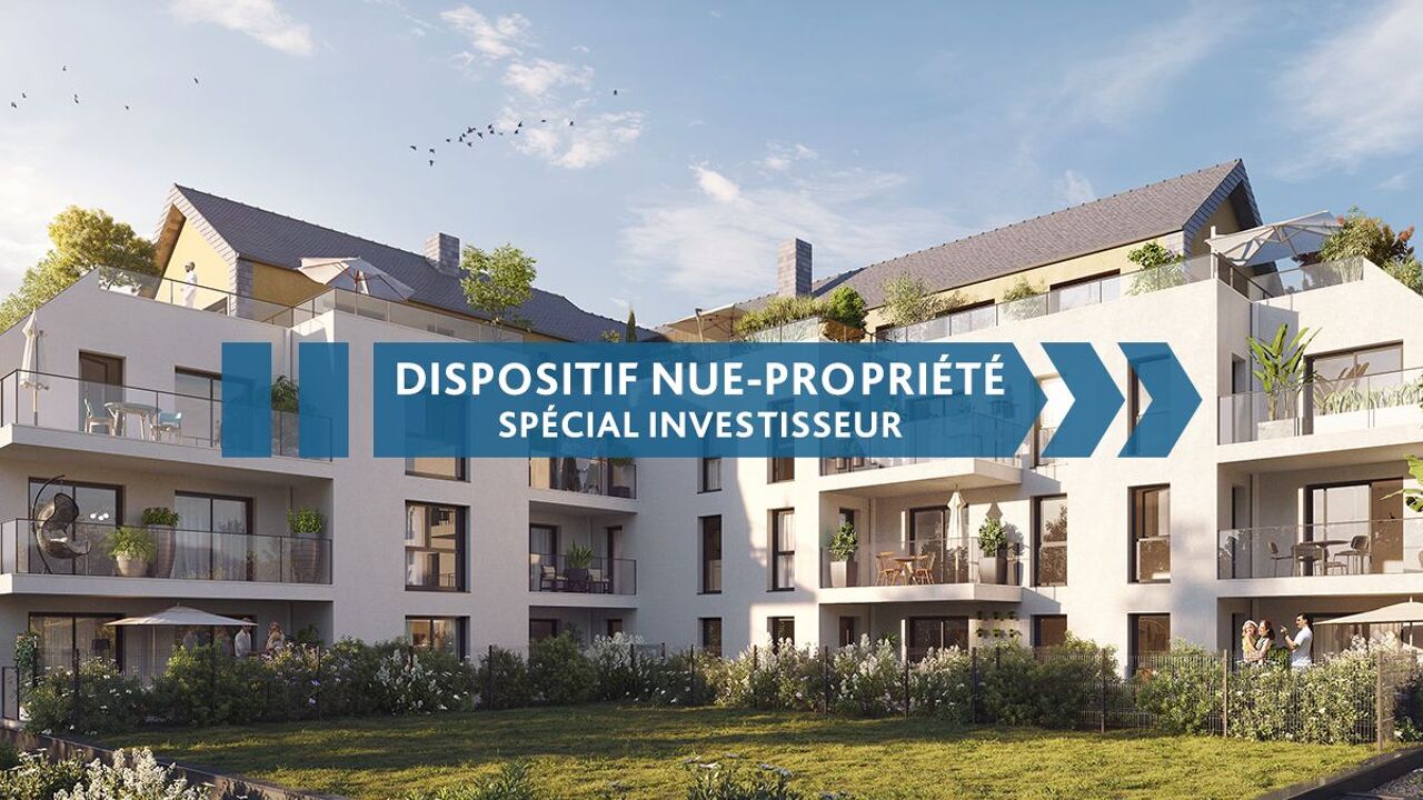 appartement neuf T2, T3 pièces 40 à 64 m2 à vendre à La Chapelle-des-Fougeretz (35520)