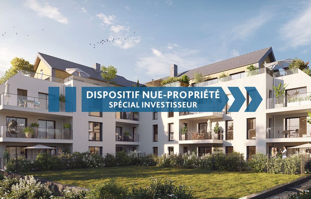 appartement neuf T2, T3 pièces 40 à 64 m2 à vendre à La Chapelle-des-Fougeretz (35520)